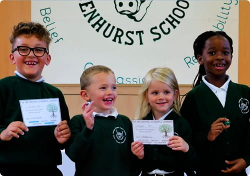 Benhurst students smiling